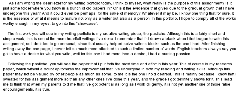 How write personal essay