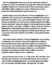 Free essay on the life of florence nightingale   echeat