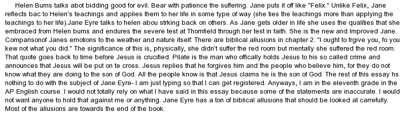 Jane eyre social class thesis