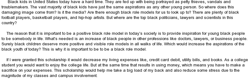 Black athletes in society essay